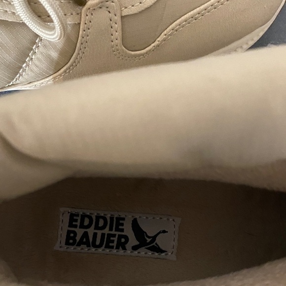Women Winter Eddie Bauer Beige Winter Boots Size,9M Comfortable Soft - Picture 4 of 10
